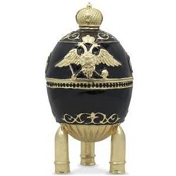 1916 Steel Military Russian Imperial Faberge Egg