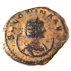 Bronze coin of Salonina, wife of Gallienus