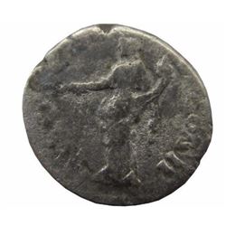 Silver Roma coin