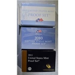 3 PROOF SETS
