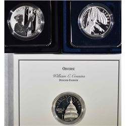 3 PROOF SILVER DOLLARS