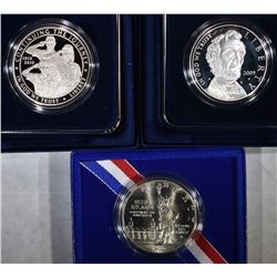 3 SILVER DOLLAR LOT