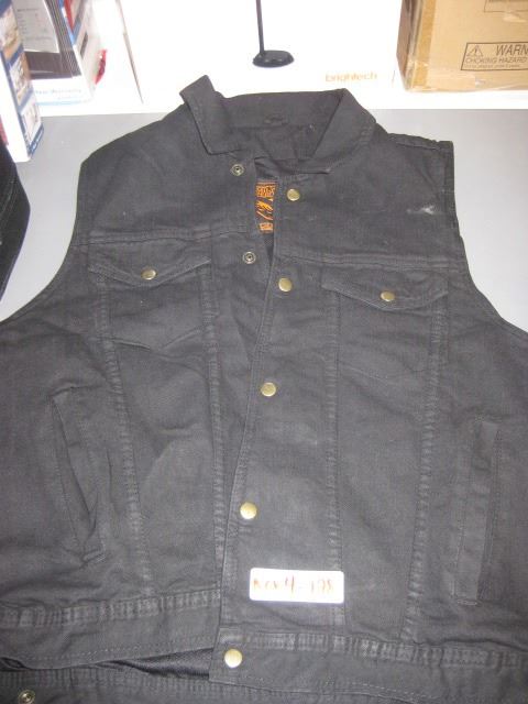 milwaukee denim vest