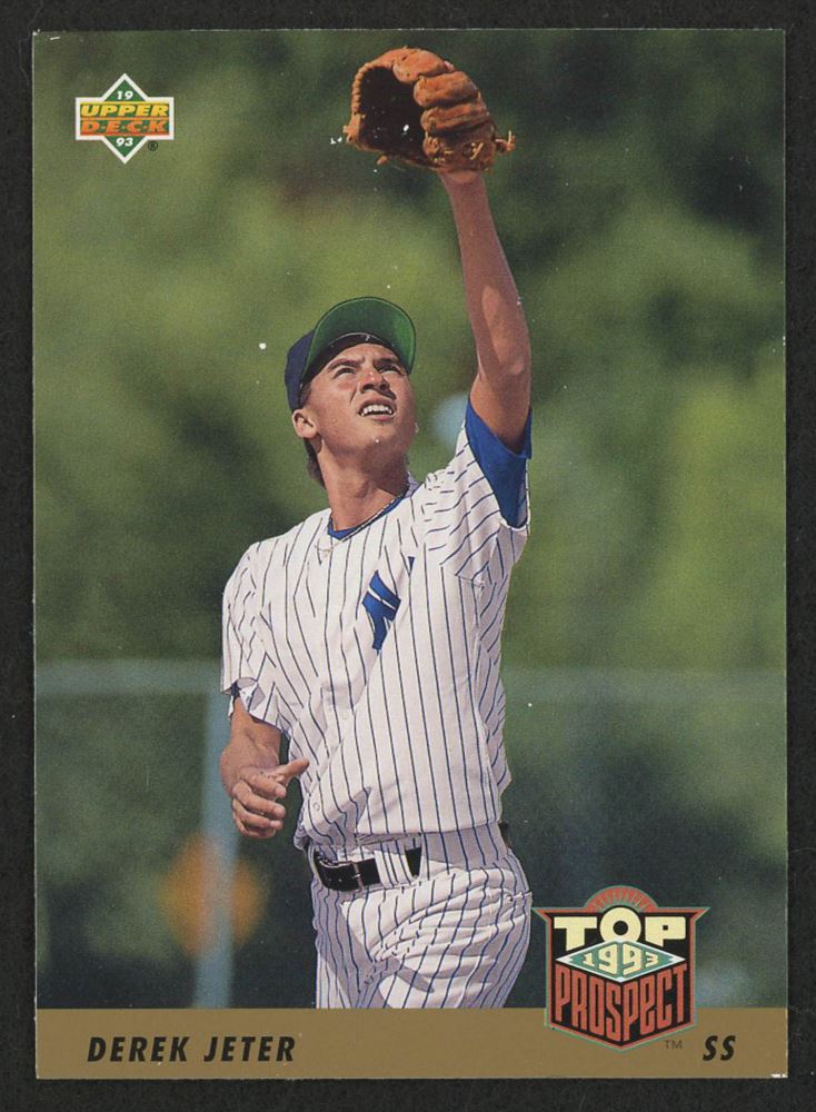 Jeter Rc 1993 Upper Deck #449 Derek Jeter RC