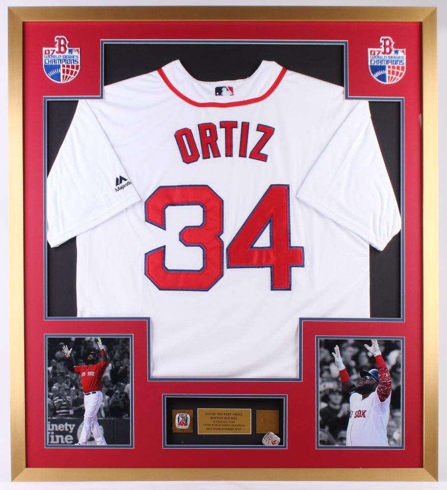 david ortiz signed jersey