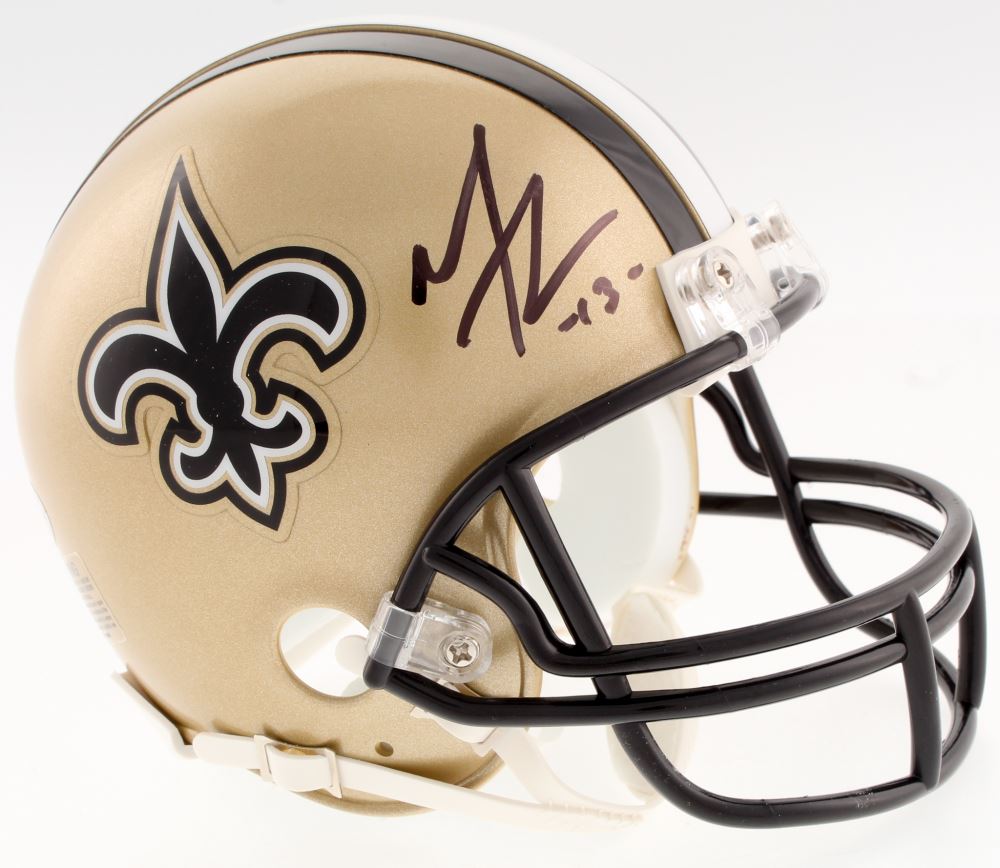michael thomas signed helmet