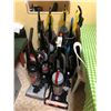 Image 1 : APPROX 10 ASSORTED BRAND UPRIGHT VACUUMS