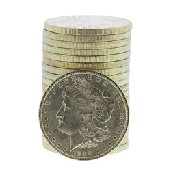 Roll of (20) Brilliant Uncirculated 1900-O $1 Morgan Silver Dollar Coins