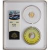 Image 1 : S.S. Central America Shipwreck 1853 $1 Liberty Head Gold Dollar Coin PCGS AU53