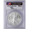 Image 1 : 2013 $1 American Silver Eagle Coin PCGS MS70 First Strike Mercanti Signature