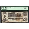 Image 1 : 1862 $100 Confederate States of America Note T-39 PCGS Choice About New 58