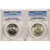 Image 1 : Lot of 1954-S & 1954-D Franklin Half Dollar Coins PCGS MS64