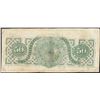 Image 2 : 1863 $50 The Confederate States of America Note Cut Canceled