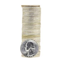 Roll of (40) 1955 Brilliant Uncirculated Washington Quarters