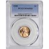 Image 1 : 1938 Lincoln Wheat Cent Coin PCGS MS66RD