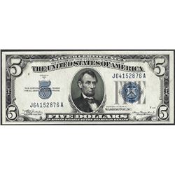 1934A $5 Silver Certificate Note