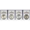Image 1 : Lot of 1922-1925 $1 Peace Silver Dollar Coins NGC MS65