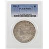 Image 1 : 1881-S $1 Morgan Silver Dollar Coin PCGS MS65