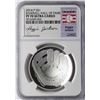 Image 1 : 2014-P $1 Baseball Hall of Fame Coin NGC PF70 Ultra Cameo Reggie Jackson