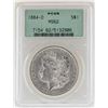 Image 1 : 1884-O $1 Morgan Silver Dollar Coin PCGS MS62