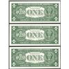 Image 2 : Lot of (3) Consecutive 1957B $1 Silver Certificate Notes