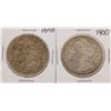 Image 1 : Lot of 1898 & 1900 $1 Morgan Silver Dollar Coins