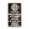 Image 2 : The First National Bank of Chicago John Hancock Center 1 oz .999 Fine Silver Art