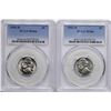 Image 1 : Lot of 1951-D & 1952-D Jefferson Nickel Coins PCGS MS66