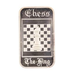 Chess 1 oz .999 Fine Silver Art Bar Madison Mint