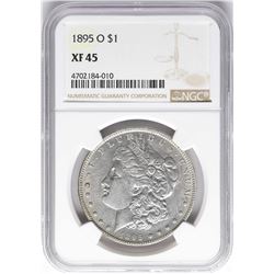 1895-O $1 Morgan Silver Dollar Coin NGC XF45