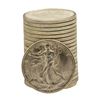 Image 1 : Roll of (20) Brilliant Uncirculated 1947-D Walking Liberty Half Dollar Coins