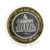 Image 2 : .999 Silver Four Queens Casino Hotel Las Vegas $10 Limited Edition Gaming Token