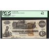 Image 1 : 1862 $100 Confederate States of America Note T-39 PCGS New 62
