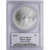 Image 2 : 2013 $1 American Silver Eagle Coin PCGS MS70 First Strike Mercanti Signature