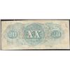 Image 2 : 1863 $20 Confederate States of America Note