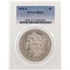 Image 1 : 1878-S $1 Morgan Silver Dollar Coin PCGS MS63