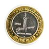 Image 2 : .999 Silver Stratosphere Las Vegas, Nevada $10 Casino Limited Edition Gaming Tok
