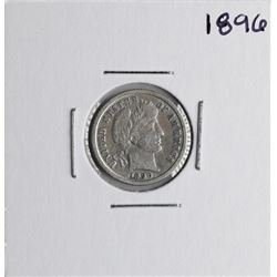 1896 Barber Dime Coin