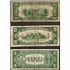 Image 2 : Lot of 1935A $1 & 1934A $10/$20 Silver Certificate WWII Emergency Hawaii Note