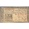 Image 1 : March 25, 1776 New Jersey One Shillings Colonial Currency Note