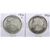 Image 1 : Lot of 1921 & 1921-D $1 Morgan Silver Dollar Coins