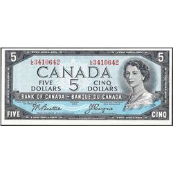 1954 $5 Bank of Canada Note