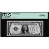 Image 1 : 1928A $1 Funnyback Silver Certificate Note Fr.1601 PCGS Gem New 65PPQ