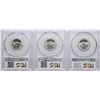 Image 2 : Lot of 1946-S to 1948-S Jefferson Nickel Coins PCGS MS66