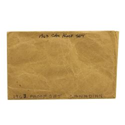 1963 Canada (6) Coin Proof Set w/ Envelope