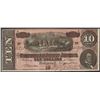Image 1 : 1864 $10 Confederate States of America Note