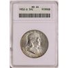 Image 1 : 1952-S Franklin Half Dollar Coin ANACS MS64 Nice Toning