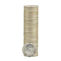 Roll of (50) 1963-D Brilliant Uncirculated Roosevelt Dimes