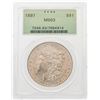 Image 1 : 1897 $1 Morgan Silver Dollar Coin PCGS MS63