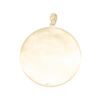 Image 2 : 14KT Yellow Gold 0.40 ctw Ruby and Sapphire Disc Pendant